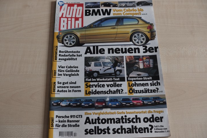 Deckblatt Auto Bild (17/1998)